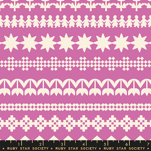 PREORDER Paper Cuts 2 Paper Cuttings in Heliotrope RS1109 14 - Ruby Star Society Sold by the Half Yard